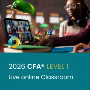 2026 CFA® | Live online Classroom