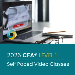 2026 CFA® | Self Paced Video Classes