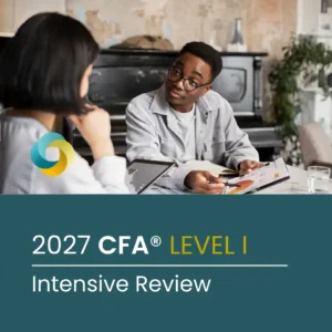 2027 CFA® | Intensive Review Level I