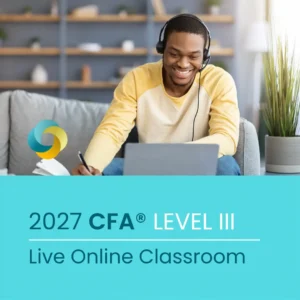 2027 CFA® | Live online Classroom Level III