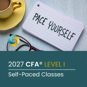2027 CFA® | Self Paced Video Classes Level I